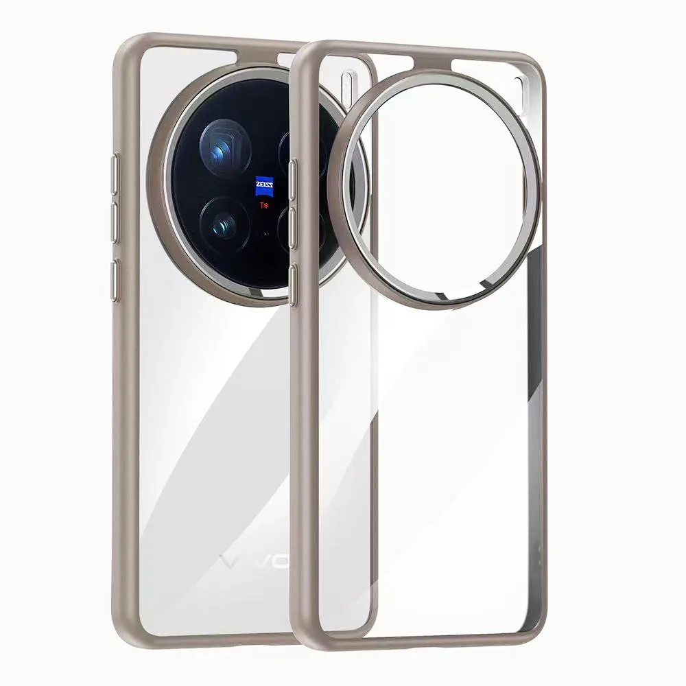 Luxury HD Clear Case for Vivo X200 Pro & Mini Shockproof Bumper Cover with Metal Frame PC Transparent Protective Funda Shell
Luxury HD Clear Case for Vivo X200 Pro & Mini Shockproof Bumper Cover with Metal Frame PC Transparent Protective Funda Shell