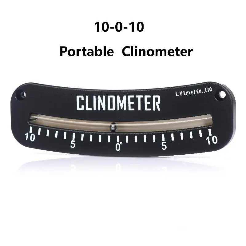 0‑10° Heel Angle Clinometer Portable Marine Trail Inclinometer For Boats Measuring Instrument Small RV Level Slope Indicator