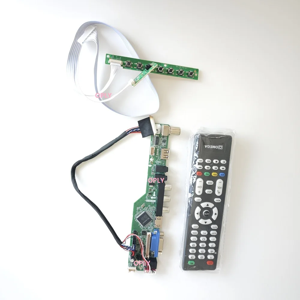 Комплект платы контроллера телевизора для N140B6 N140B6-L02 1366X7668 14 дюймов HDMI-совместимый RF USB AV VGA аудио светодиодный экран монитор DIY
Комплект платы контроллера телевизора для N140B6 N140B6-L02 1366X7668 14 дюймов HDMI-совместимый RF USB AV VGA аудио светодиодный экран монитор DIY