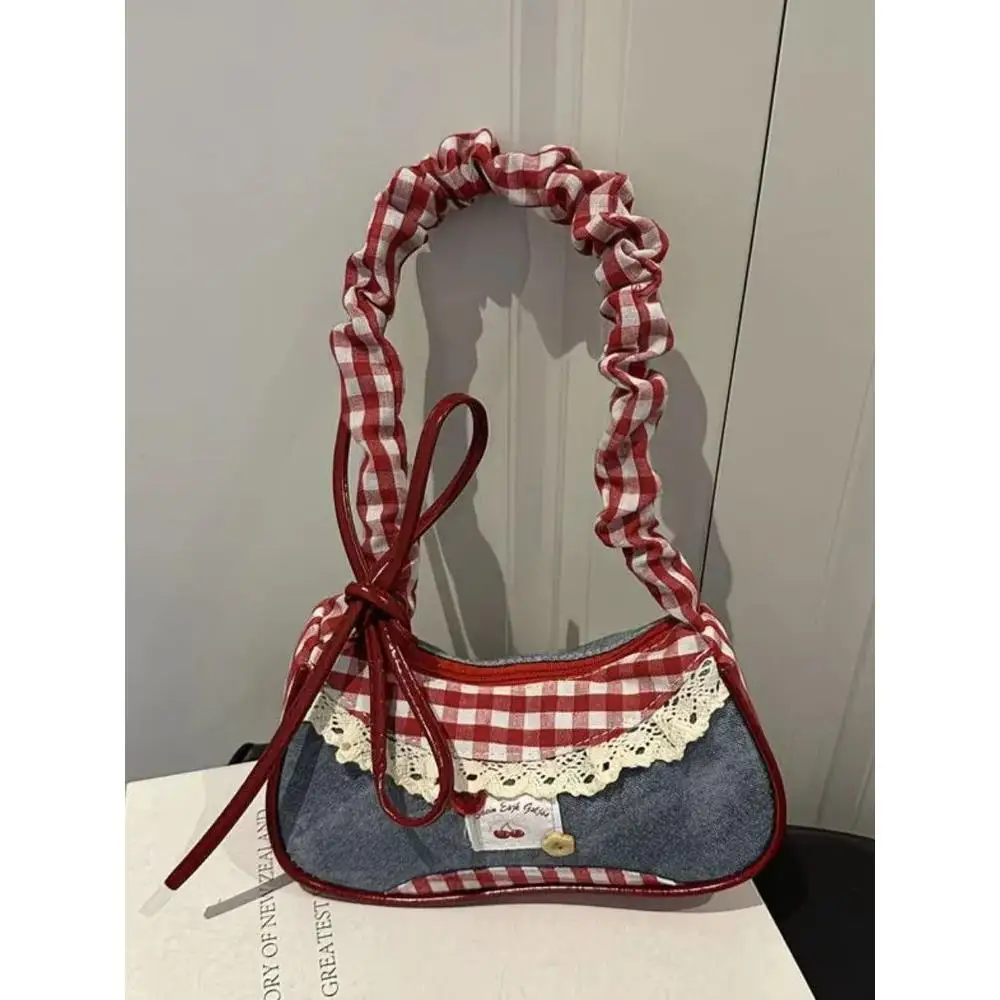 Women's Crossbody Plaid Cloth Bag Single Shoulder Commuter Small Square Bag 2026 New Style Fashionable Hobo Handbag
Women's Crossbody Plaid Cloth Bag Single Shoulder Commuter Small Square Bag 2026 New Style Fashionable Hobo Handbag
