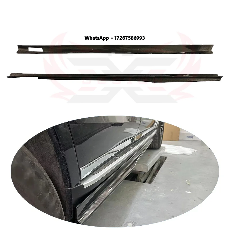 FD Style Carbon Fiber Side Skirt Door Panel Trim Fit for X7 G07 OEM Perfect Fitment Exterior Side Body Replacement Parts
FD Style Carbon Fiber Side Skirt Door Panel Trim Fit for X7 G07 OEM Perfect Fitment Exterior Side Body Replacement Parts