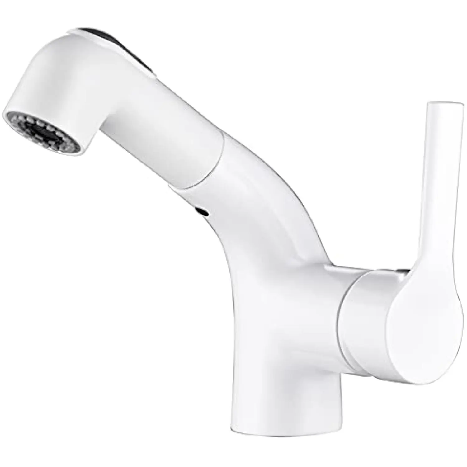 Brass Bathroom Sink Faucet with Sprayer, White Vanity Sink Faucet 1 Hole Deck Mount Mixer Tap, Klb017W
Brass Bathroom Sink Faucet with Sprayer, White Vanity Sink Faucet 1 Hole Deck Mount Mixer Tap, Klb017W