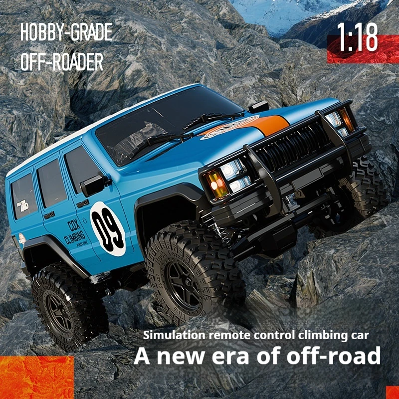 Новинка 2025 года Sg-1803 1:18 Cherokee, имитация альпинистского автомобиля, радиоуправляемый пульт дистанционного управления, внедорожник, 4wd, дистанционное управление, расстояние 100 + игрушка
Новинка 2025 года Sg-1803 1:18 Cherokee, имитация альпинистского автомобиля, радиоуправляемый пульт дистанционного управления, внедорожник, 4wd, дистанционное управление, расстояние 100 + игрушка