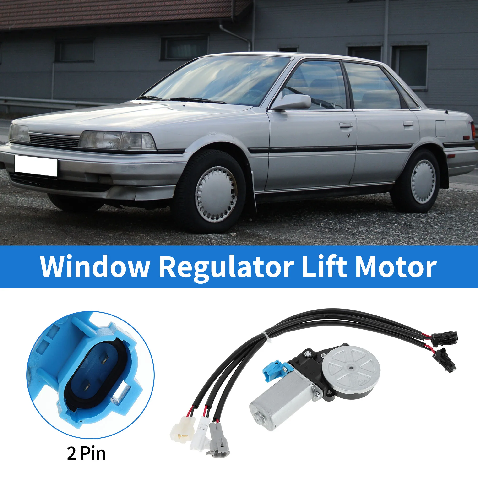 UXCELL No.8572032010 Power Window Regulator Lift Motor for Toyota Cressida 1979-1992 Front Left Driver Side 2 Pin Lift Motor
UXCELL No.8572032010 Power Window Regulator Lift Motor for Toyota Cressida 1979-1992 Front Left Driver Side 2 Pin Lift Motor