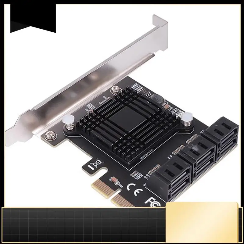 SATA 3 PCI Expansion Card PCI-E/PCIE SATA Controller SATA Multiplier SATA3 6Gbps Asmedia ASM1166 Chip For HDD SSD-N33R 
SATA 3 PCI Expansion Card PCI-E/PCIE SATA Controller SATA Multiplier SATA3 6Gbps Asmedia ASM1166 Chip For HDD SSD-N33R