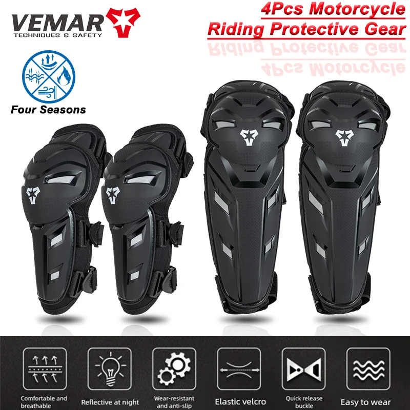 Наколенники VEMAR для езды на мотоцикле, противоударные налокотники для мотокросса, светоотражающее защитное снаряжение для мотоцикла, наколенники для квадроцикла, MTB, велосипеда для грязи 
Наколенники VEMAR для езды на мотоцикле, противоударные налокотники для мотокросса, светоотражающее защитное снаряжение для мотоцикла, наколенники для квадроцикла, MTB, велосипеда для грязи