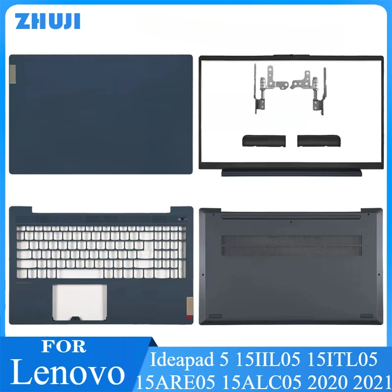 New LCD Back Cover Front Bezel Hinges Palmrest Bottom Case Blue For Lenovo Ideapad 5 15IIL05 15ITL05 15ARE05 15ALC05 2020 2021
New LCD Back Cover Front Bezel Hinges Palmrest Bottom Case Blue For Lenovo Ideapad 5 15IIL05 15ITL05 15ARE05 15ALC05 2020 2021