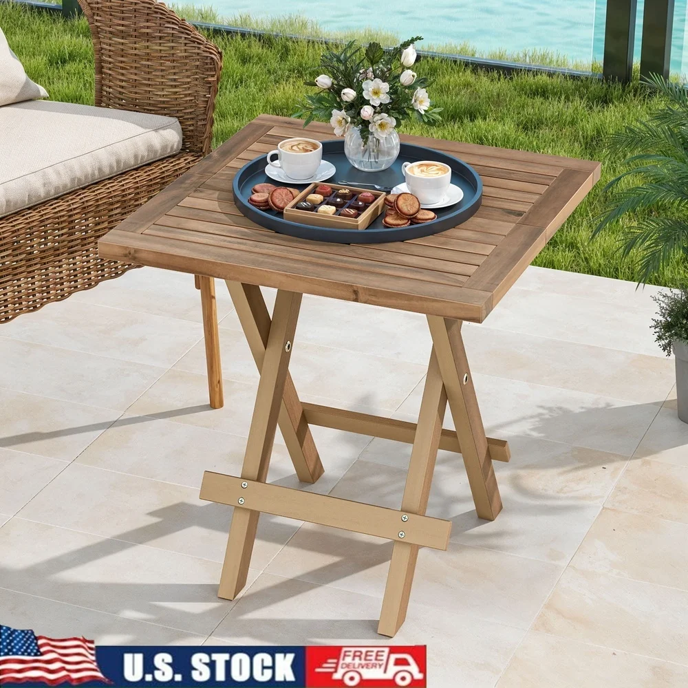 Portable Folding Square Table Weatherproof Solid Wood Outdoor Patio Side Table Lightweight Easy Storage Ideal Camping Picnics
Portable Folding Square Table Weatherproof Solid Wood Outdoor Patio Side Table Lightweight Easy Storage Ideal Camping Picnics