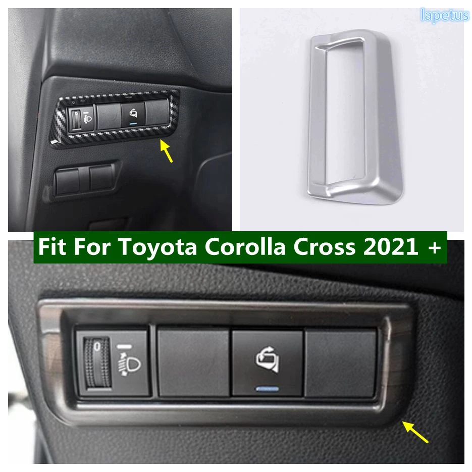 ABS Head Light Lamp Switch Control Button Decoration Panel Cover Trim Fit For Toyota Corolla Cross 2021 - 2024 Car Accessories
ABS Head Light Lamp Switch Control Button Decoration Panel Cover Trim Fit For Toyota Corolla Cross 2021 - 2024 Car Accessories