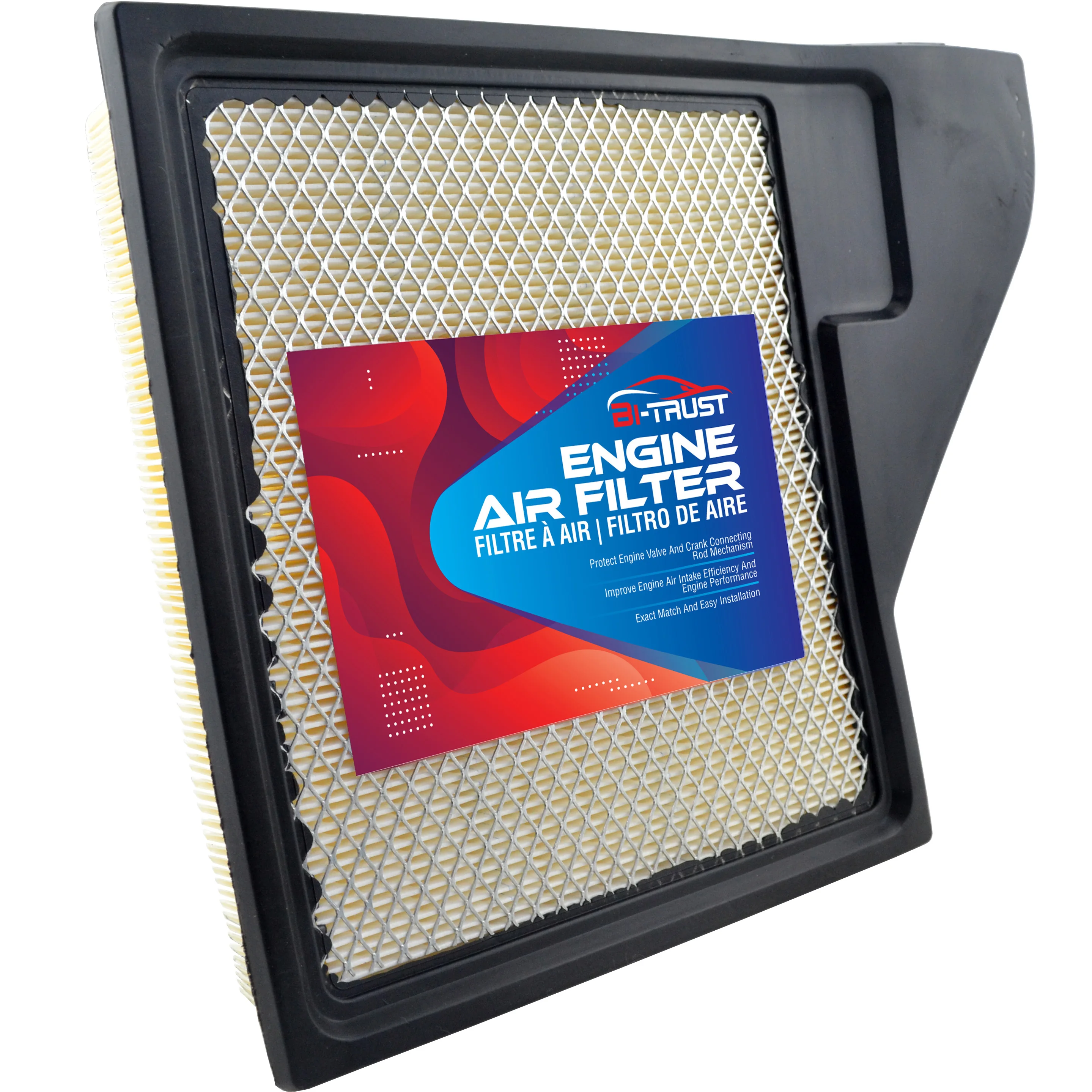 Engine Air Filter for 2011-2014 Ford Mustang 3.7L/2010 Ford Mustang 4.6L/2011-2014 Ford Mustang 5.0L AR3Z-9601-B
Engine Air Filter for 2011-2014 Ford Mustang 3.7L/2010 Ford Mustang 4.6L/2011-2014 Ford Mustang 5.0L AR3Z-9601-B