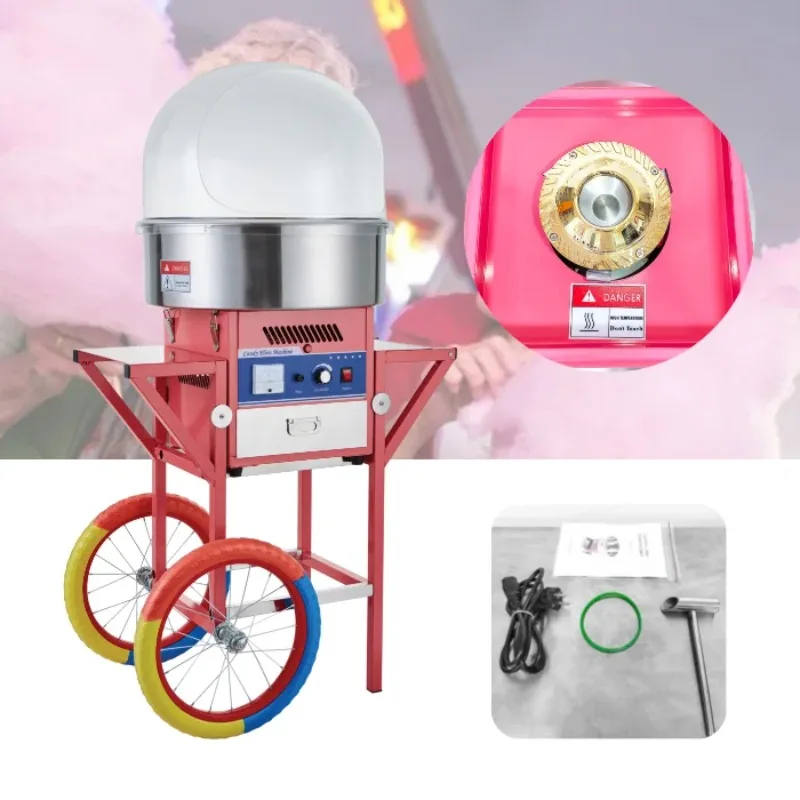 Industrial 1000W Commercial Electric Cotton Candy Machine For Home Carnival Kids Birthday Family Party Cotton Candy Maker
Industrial 1000W Commercial Electric Cotton Candy Machine For Home Carnival Kids Birthday Family Party Cotton Candy Maker