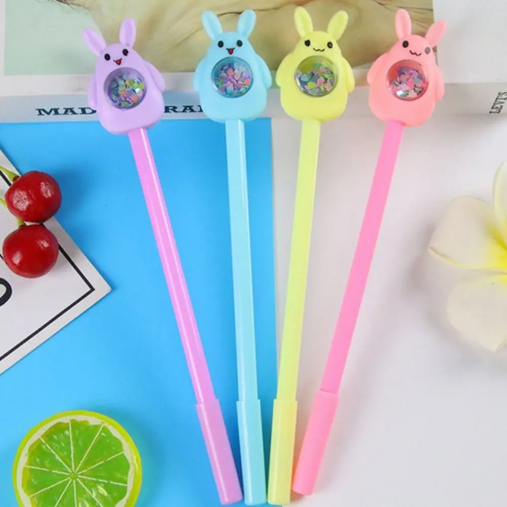 Funny Sequins Bunny Gel Pens Cute Animal Cartoon Long Ear Rabbit Neutral Pens Creative Water-Based Signing Pen Examination
Funny Sequins Bunny Gel Pens Cute Animal Cartoon Long Ear Rabbit Neutral Pens Creative Water-Based Signing Pen Examination