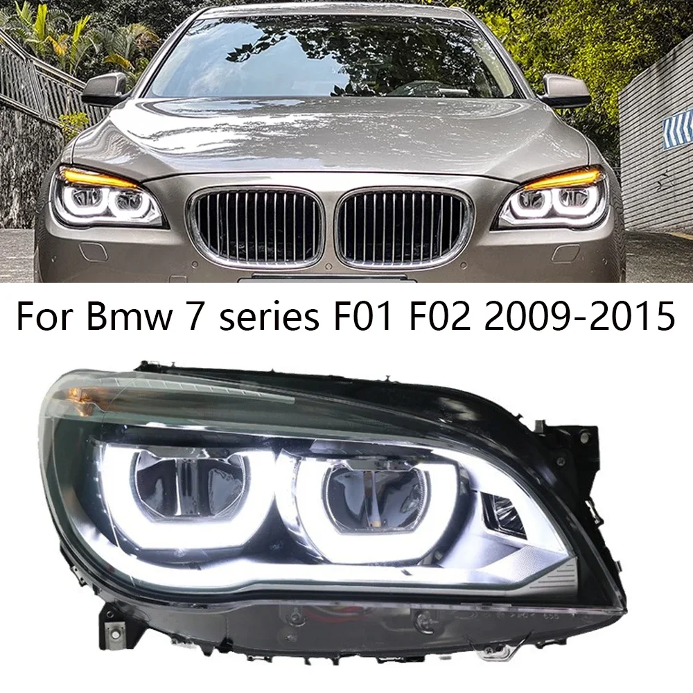 Автомобильные модифицированные полностью светодиодные фары в сборе для BMW 7 серии F01 F02, фары 2009-2015 730i 740i 750i 760i, аксессуары для фар
Автомобильные модифицированные полностью светодиодные фары в сборе для BMW 7 серии F01 F02, фары 2009-2015 730i 740i 750i 760i, аксессуары для фар