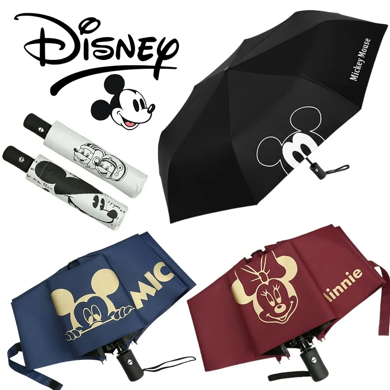 Disney Mickey Mouse Folding Umbrella Fully Automatic Cartoon Men Women Sunshade Cute Travel UV Resistant Windproof Umbrellas
Disney Mickey Mouse Folding Umbrella Fully Automatic Cartoon Men Women Sunshade Cute Travel UV Resistant Windproof Umbrellas