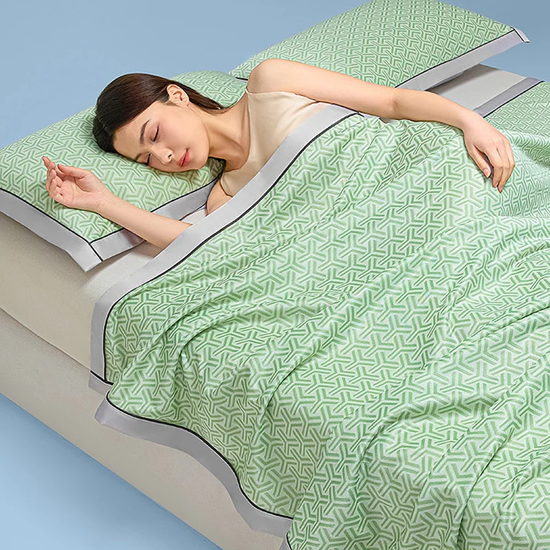 Class a Cool Feeling Blanket Ice Silk Sofa Cover Air Conditioned Summer Office Nap Blanket Machine Washable Lightweight Luxur...
Class a Cool Feeling Blanket Ice Silk Sofa Cover Air Conditioned Summer Office Nap Blanket Machine Washable Lightweight Luxur...