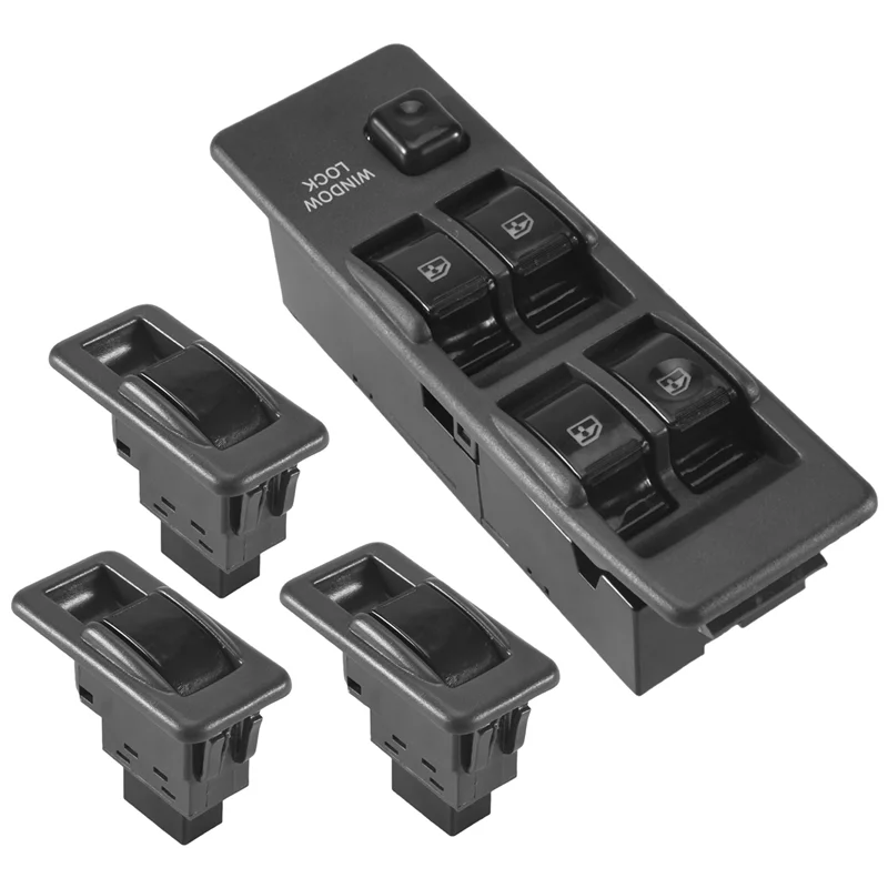 Портативный переключатель управления стеклоподъемником, передний, задний, левый и правый для MITSUBISHI PAJERO MR753373 MR731813
Портативный переключатель управления стеклоподъемником, передний, задний, левый и правый для MITSUBISHI PAJERO MR753373 MR731813