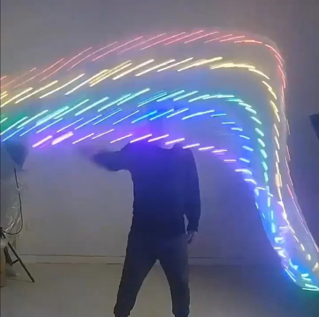 Реквизит для танца живота, светодиодный светящийся реквизит, большие веерные крылья, зарядка, пятицветные радужные аксессуары для танца живота
Реквизит для танца живота, светодиодный светящийся реквизит, большие веерные крылья, зарядка, пятицветные радужные аксессуары для танца живота