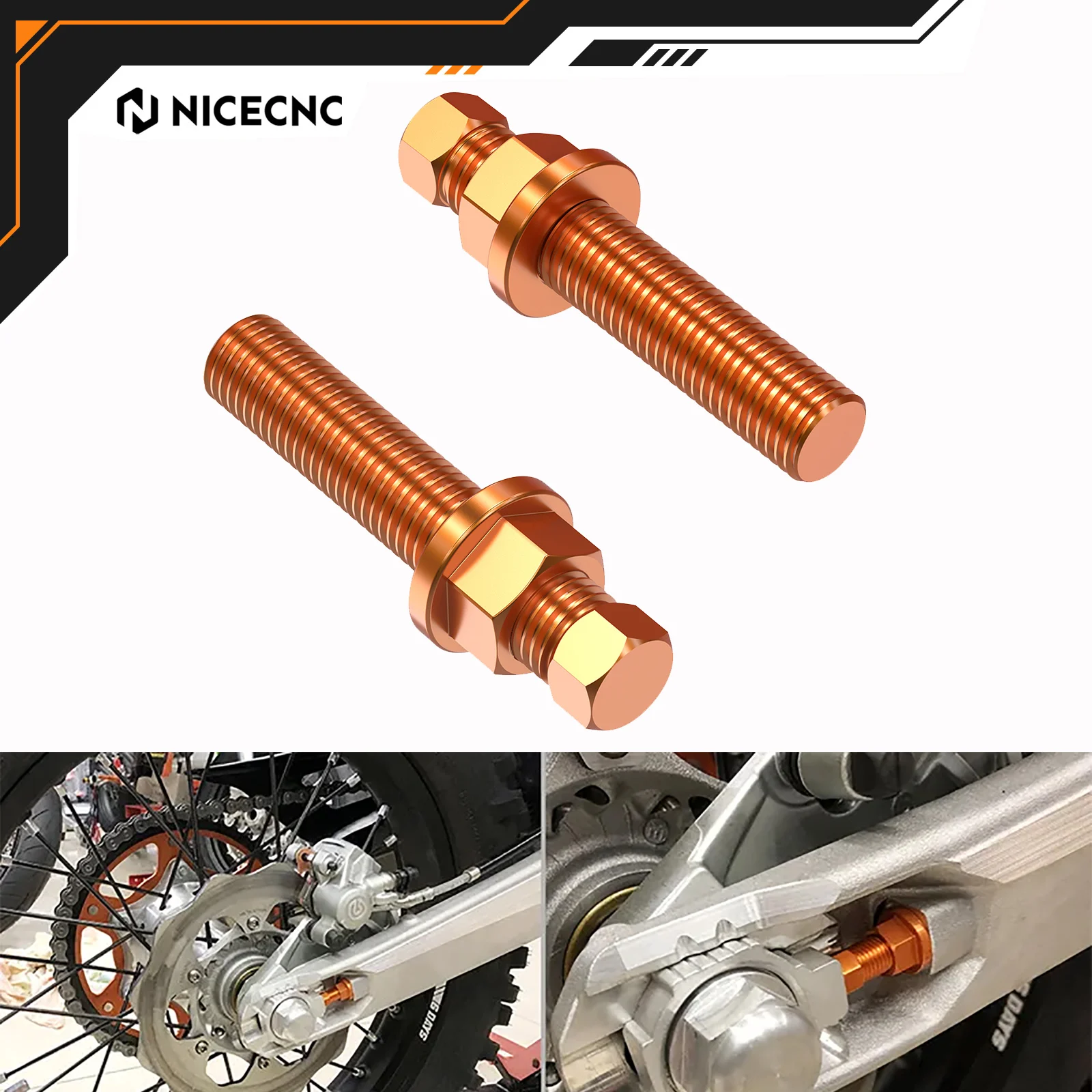 Rear Axle Blocks Chain Adjuster Bolt For KTM 690 SMC R 690 790 890 950 990 1090 1190 1290 ADVENTURE DUKE ENDURO SMC R 2004-2023
Rear Axle Blocks Chain Adjuster Bolt For KTM 690 SMC R 690 790 890 950 990 1090 1190 1290 ADVENTURE DUKE ENDURO SMC R 2004-2023