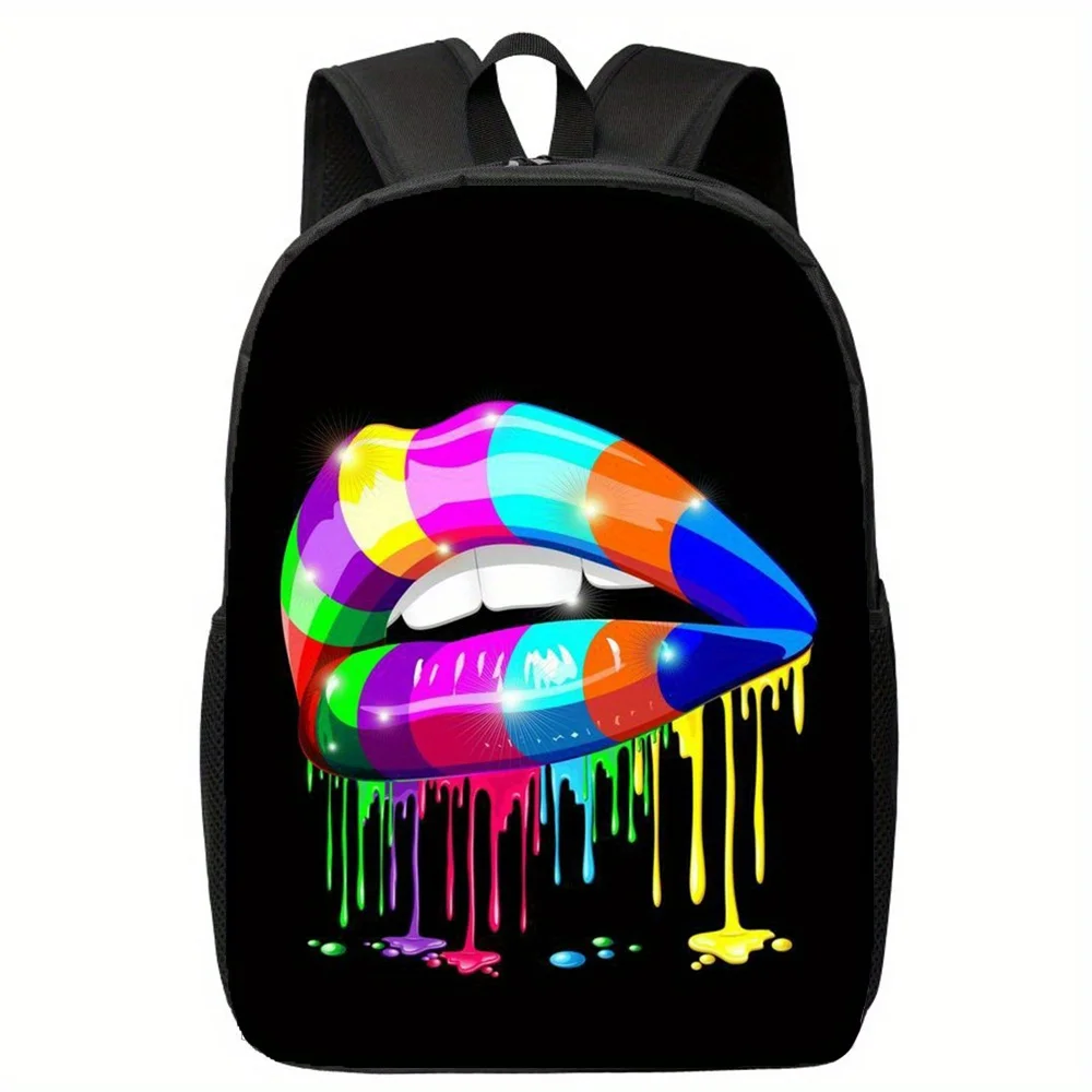 JKXWL Backpack with Bold Lips Graphic - Lightweight Laptop Bag & Carry-on, Adjustable Shoulder Strap, Zipper Closure - for Commu
JKXWL Backpack with Bold Lips Graphic - Lightweight Laptop Bag & Carry-on, Adjustable Shoulder Strap, Zipper Closure - for Commu