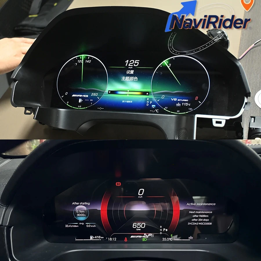 12.3inch Linux Dashboard Screen Car LCD Digital Instrument Cluster Virtual Cockpit For Mercedes Benz E Class W207 W212 2009-2016
12.3inch Linux Dashboard Screen Car LCD Digital Instrument Cluster Virtual Cockpit For Mercedes Benz E Class W207 W212 2009-2016