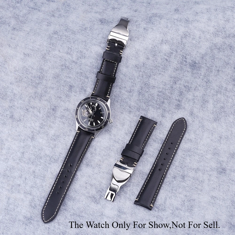 For Seiko Tudor Black Bay Rolex 20mm 22mm Vintage Black Leather Replacement Wrist Watchband Strap Belt Band With Silver Clasp
For Seiko Tudor Black Bay Rolex 20mm 22mm Vintage Black Leather Replacement Wrist Watchband Strap Belt Band With Silver Clasp