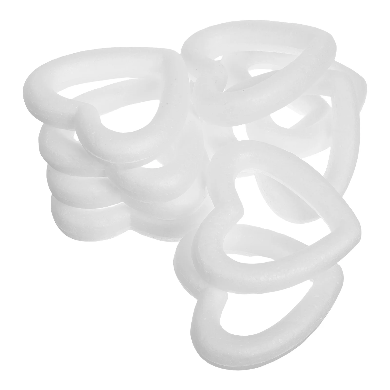 10 Pcs Love Bubble Model Foam Wreath Form Greenery Garland Heart Craft Ornaments Valentine Artificial Making
10 Pcs Love Bubble Model Foam Wreath Form Greenery Garland Heart Craft Ornaments Valentine Artificial Making