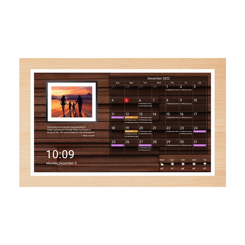 Factory Touch Screen Wall Calendar Ready Software Digital Planner Screen Family Calendar Screen Home Digital Calendar
Factory Touch Screen Wall Calendar Ready Software Digital Planner Screen Family Calendar Screen Home Digital Calendar