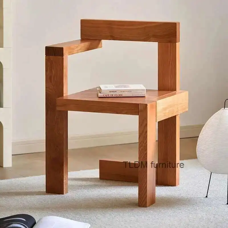 Ancient Solid Wood Dining Chair Japanese Retro Simple Home Creative Designer Leisure Chair Unique Home Furniture Sedie Stoelen
Ancient Solid Wood Dining Chair Japanese Retro Simple Home Creative Designer Leisure Chair Unique Home Furniture Sedie Stoelen