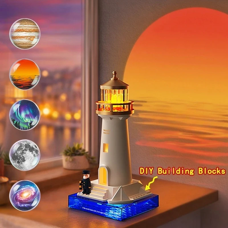 New Lighthouse Moon Projection Night Light Bible Light Moon Lamp Projection Wall Lamp Night Lamp Lighthouse Mood Light Gifts
New Lighthouse Moon Projection Night Light Bible Light Moon Lamp Projection Wall Lamp Night Lamp Lighthouse Mood Light Gifts