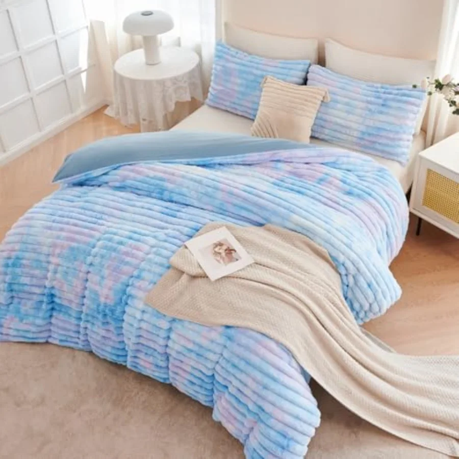 Size Duvet Cover Set for Girls Faux Fur Fluffy Bedding Cover Set Striple Comforter Cover Soft Fuzzy Shaggy Bed Cover Set
Size Duvet Cover Set for Girls Faux Fur Fluffy Bedding Cover Set Striple Comforter Cover Soft Fuzzy Shaggy Bed Cover Set