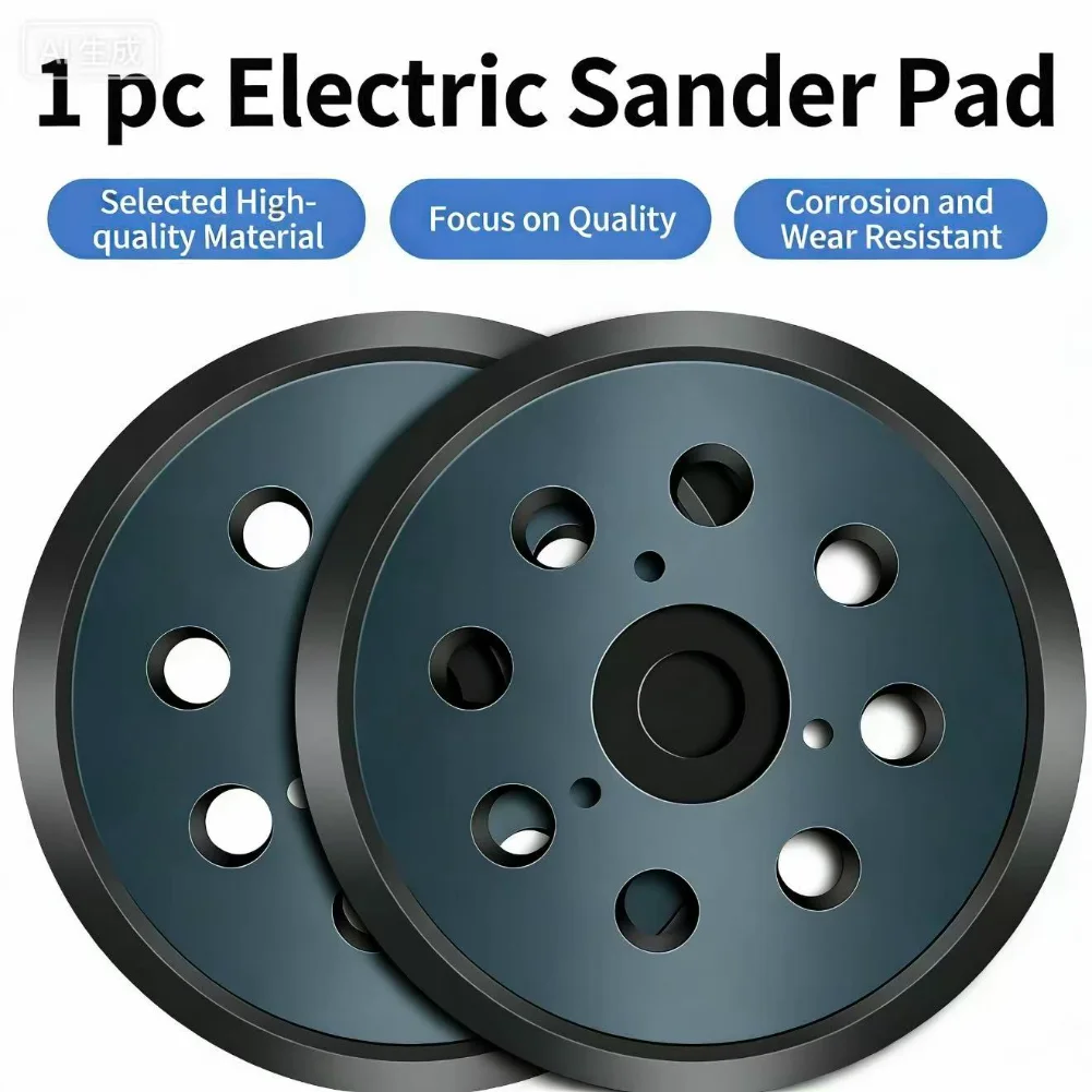 5 Inch 8 Holes Replacement Sanding Pads 1 Pcs Universal Hook and Loop Sander Pad Orbital Backing Plates for Ryobi 030157001018
5 Inch 8 Holes Replacement Sanding Pads 1 Pcs Universal Hook and Loop Sander Pad Orbital Backing Plates for Ryobi 030157001018