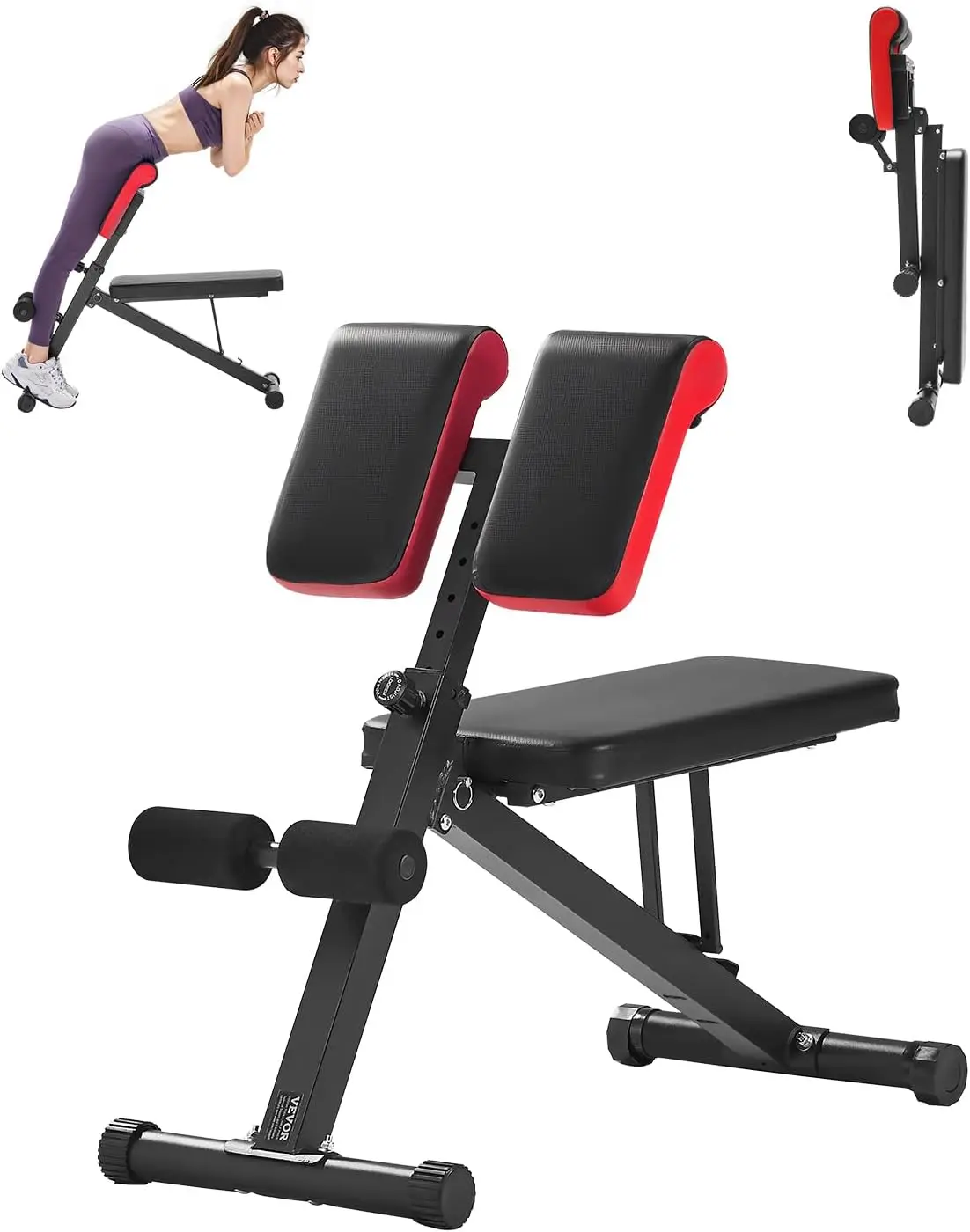 Multi-Functional Weight Bench for Full Body Workout Roman Chair Hyperextension Bench 330 lbs Adjustable Foldable Equipment for B
Multi-Functional Weight Bench for Full Body Workout Roman Chair Hyperextension Bench 330 lbs Adjustable Foldable Equipment for B
