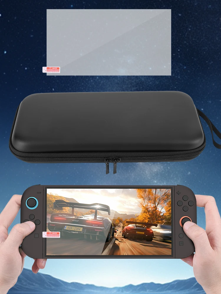 Чехол для переноски из ПУ и защитная пленка для экрана для игровой консоли Switch 2, сумка для переноски для консоли и аксессуаров Nintendo Switch 2
Чехол для переноски из ПУ и защитная пленка для экрана для игровой консоли Switch 2, сумка для переноски для консоли и аксессуаров Nintendo Switch 2
