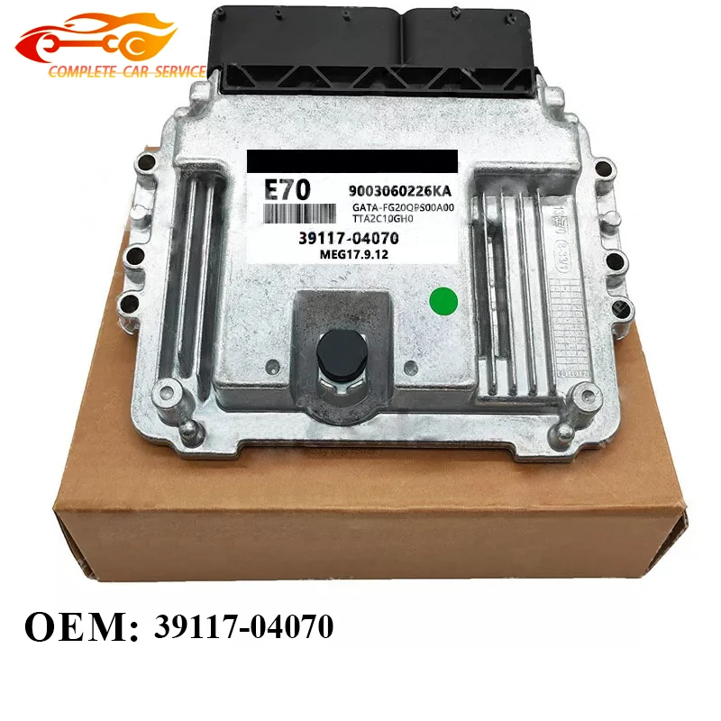 Brand New 39117-04070 ECU Car Engine Computer Board Electronic Control Unit E70 Fit for Kia-MEG17.9.12.1 39117 04070
Brand New 39117-04070 ECU Car Engine Computer Board Electronic Control Unit E70 Fit for Kia-MEG17.9.12.1 39117 04070