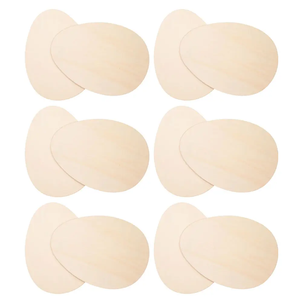 12Pcs Easter Wood Egg Cutouts Unfinished Wooden Egg Shapes for DIY Crafts Spring Home Decor Painting Staining Family Bonding
12Pcs Easter Wood Egg Cutouts Unfinished Wooden Egg Shapes for DIY Crafts Spring Home Decor Painting Staining Family Bonding