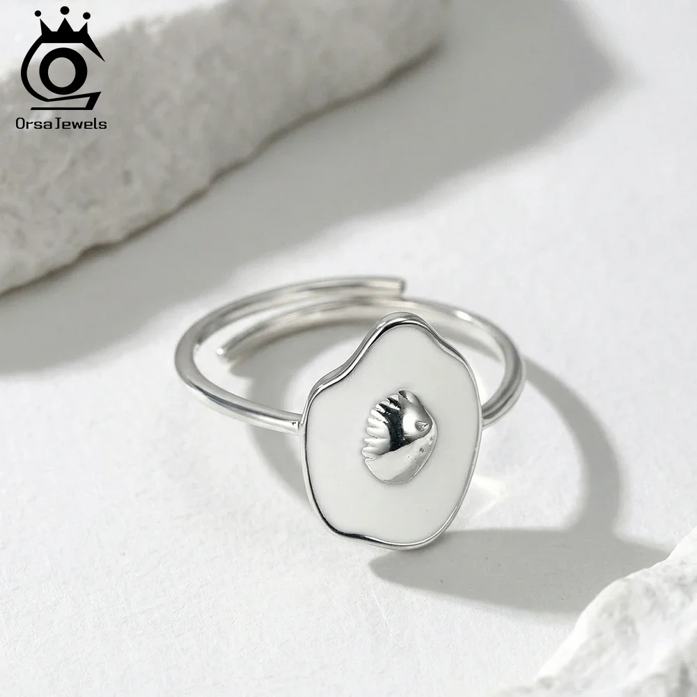ORSA JEWELS 925 Sterling Silver Casual Ocean Series Open Adjustable Ring for Women Fashion Finger Ring Jewelry Dainty Gift APR43
ORSA JEWELS 925 Sterling Silver Casual Ocean Series Open Adjustable Ring for Women Fashion Finger Ring Jewelry Dainty Gift APR43