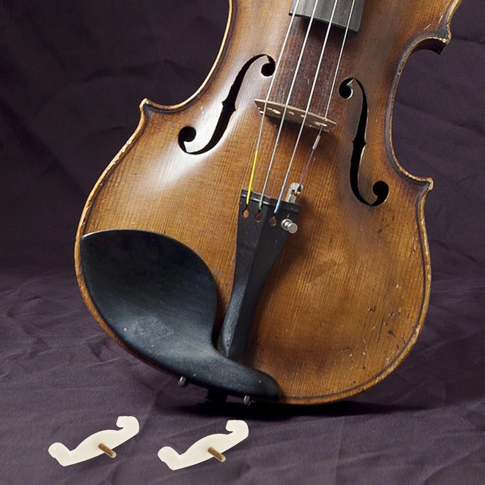2pcs Violin Shoulder Rest Leg Anti-slip Pad Comfortable Bracket Feet Simple Support Accessory Rubber Material Practical Design
2pcs Violin Shoulder Rest Leg Anti-slip Pad Comfortable Bracket Feet Simple Support Accessory Rubber Material Practical Design