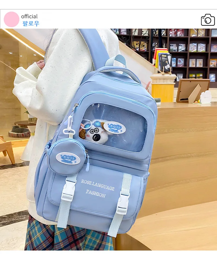 school bag Kids backpack water proof Preschool Ages 6-18 Spine protection Reduce the burden Large capacity
school bag Kids backpack water proof Preschool Ages 6-18 Spine protection Reduce the burden Large capacity
