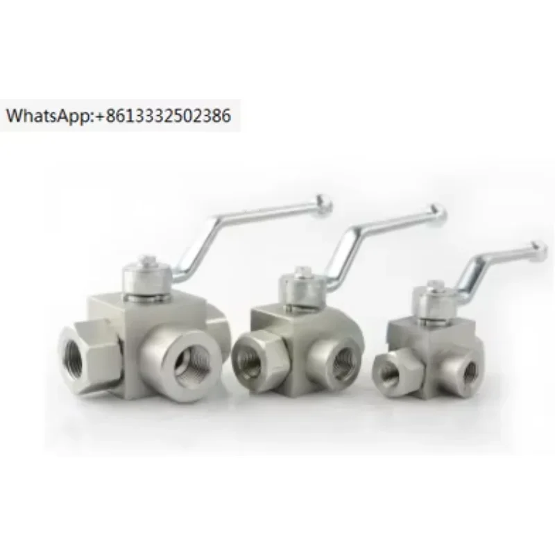 Гидравлический шаровой кран высокого давления, 3-ходовая наружная резьба KHB3K - G 1/4 3/8 1/2 31,5 МПа, промышленность из углеродистой стали
Гидравлический шаровой кран высокого давления, 3-ходовая наружная резьба KHB3K - G 1/4 3/8 1/2 31,5 МПа, промышленность из углеродистой стали