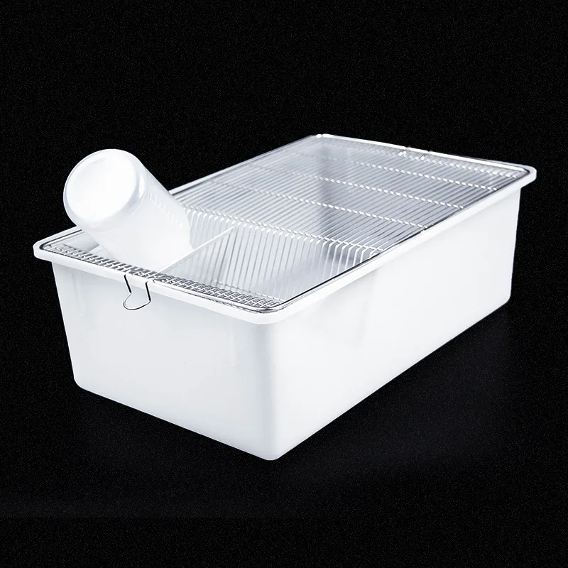 Autoclavable PP Rodent Cage SUS304 Wire Lid Low Height Design for Young Mouse Rat Lab Breeding Research
Autoclavable PP Rodent Cage SUS304 Wire Lid Low Height Design for Young Mouse Rat Lab Breeding Research