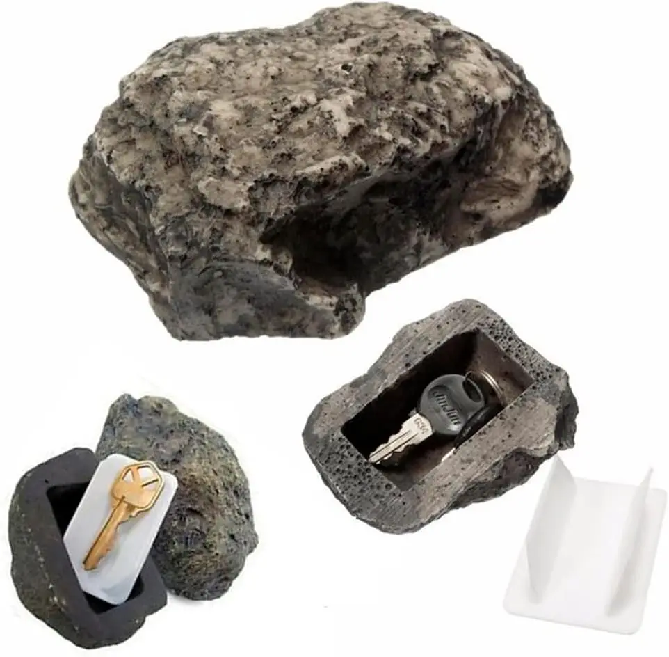 Скрытый ящик для ключей во дворе, имитация камня, открытый для сада, порог, запасное хранилище ключей, водонепроницаемый, прочный, сдержанный
Скрытый ящик для ключей во дворе, имитация камня, открытый для сада, порог, запасное хранилище ключей, водонепроницаемый, прочный, сдержанный