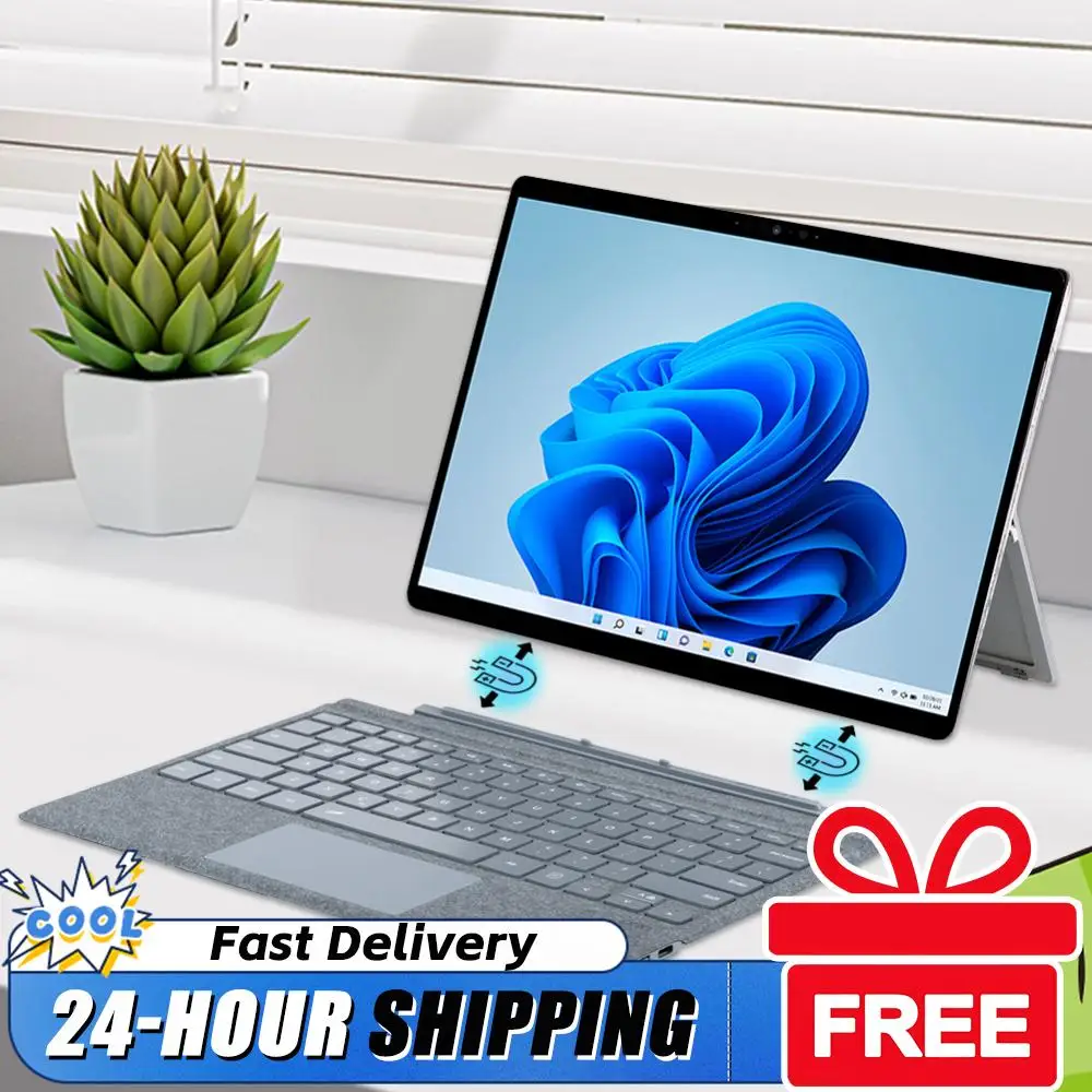 Портативная беспроводная клавиатура с 7-цветной подсветкой, Bluetooth-клавиатура с магнитным трекпадом для Surface Pro 3/4/5/6/7/7 Plus
Портативная беспроводная клавиатура с 7-цветной подсветкой, Bluetooth-клавиатура с магнитным трекпадом для Surface Pro 3/4/5/6/7/7 Plus