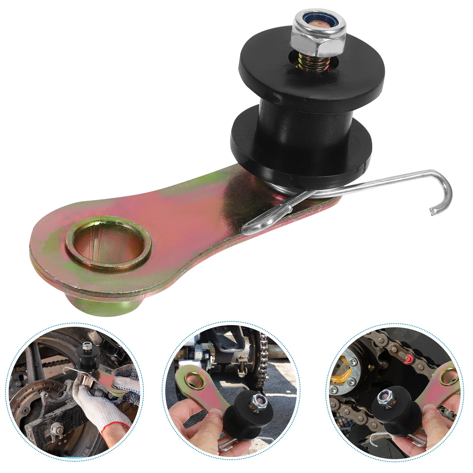 Motorcycle Chain Tensioner Solid Iron Plastic Material Easy Installation Adjustable Tension Motorcycle Replacement Repair
Motorcycle Chain Tensioner Solid Iron Plastic Material Easy Installation Adjustable Tension Motorcycle Replacement Repair