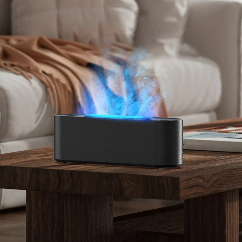 Flame Diffuser Black Smoke Ring Shaped Fire Large Mist Volume Flame Humidifier For Living Room Bedroom
Flame Diffuser Black Smoke Ring Shaped Fire Large Mist Volume Flame Humidifier For Living Room Bedroom
