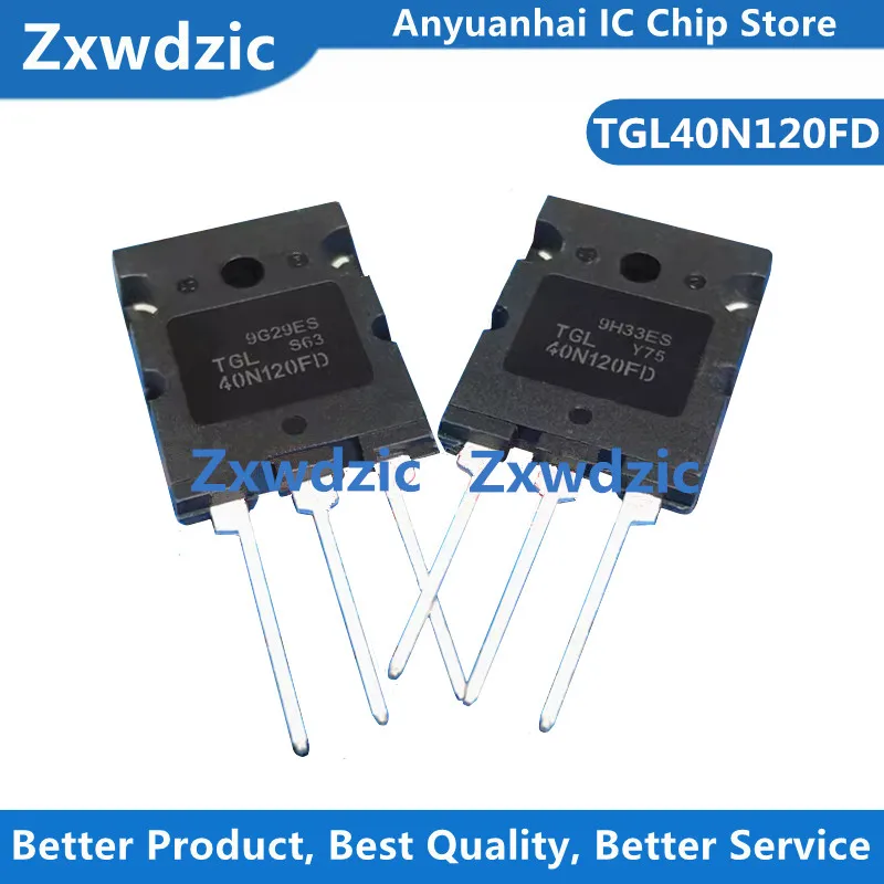 5pcs New Original TGL40N120FD 40N120 TO-247 40A1200V IGBT Single Tube For Electric Welding Machine
5pcs New Original TGL40N120FD 40N120 TO-247 40A1200V IGBT Single Tube For Electric Welding Machine
