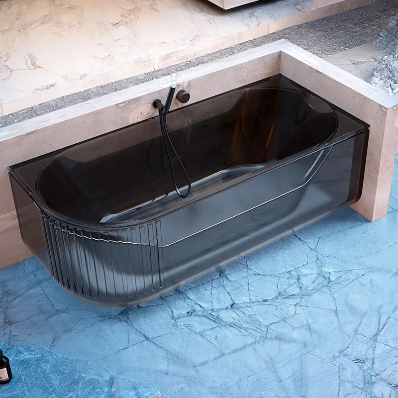 Transparent bathtub Independent left and right group Resin Internet celebrity B & B Hotel Wall bathtub Wholesale Foreign trade E
Transparent bathtub Independent left and right group Resin Internet celebrity B & B Hotel Wall bathtub Wholesale Foreign trade E