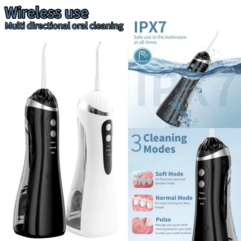 Multifunctional Electric Water Floss 3 Cleaning Mode Oral Irrigator 4 Nozzle High Pressure Pulse For Cleaning Food Residue
Multifunctional Electric Water Floss 3 Cleaning Mode Oral Irrigator 4 Nozzle High Pressure Pulse For Cleaning Food Residue
