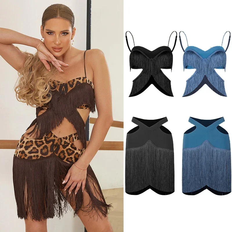 ZYM Sexy Latin Dance Clothes Women Tassel Tops Skirt Adult Cha Cha Rumba Samba Performance Wear Competition Dresses DNV20768
ZYM Sexy Latin Dance Clothes Women Tassel Tops Skirt Adult Cha Cha Rumba Samba Performance Wear Competition Dresses DNV20768