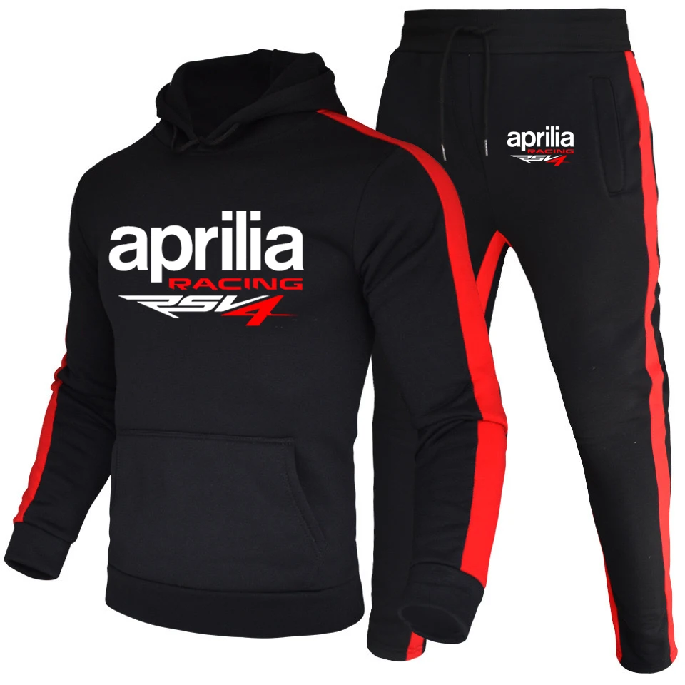 Костюм спортивный мужской с принтом Aprilia Racing RAV4, Свитшот и штаны из хлопка, модная одежда, весна-осень
Костюм спортивный мужской с принтом Aprilia Racing RAV4, Свитшот и штаны из хлопка, модная одежда, весна-осень
