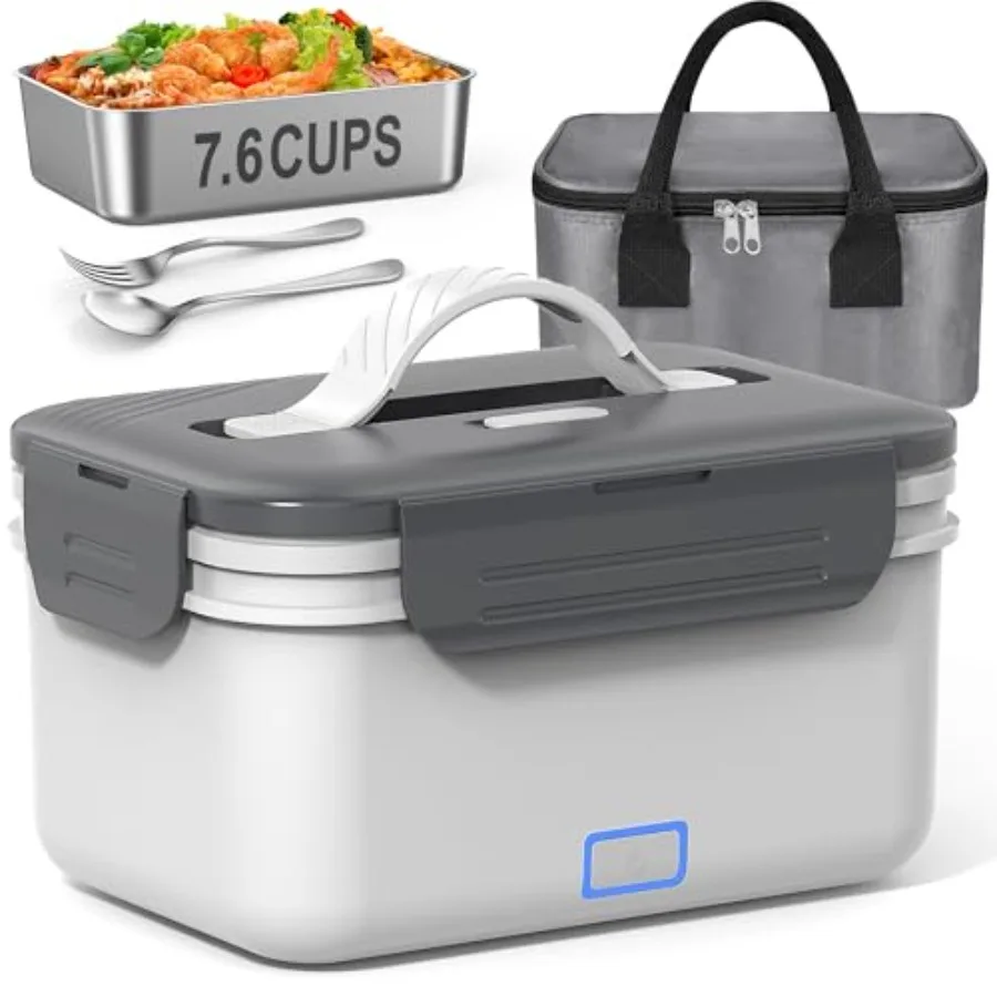 Cordless Electric Lunch Box for Adults 1.8L/61oz Rechargeable Portable Food Warmer 4in1 Ultra Quick Heated Lunch Box Food Heate
Cordless Electric Lunch Box for Adults 1.8L/61oz Rechargeable Portable Food Warmer 4in1 Ultra Quick Heated Lunch Box Food Heate